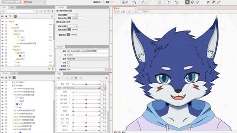 非教學 從零開始的Live2D學習與數字動漫制作探索之旅